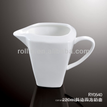 healthy durable white porcelain oven safe creamer